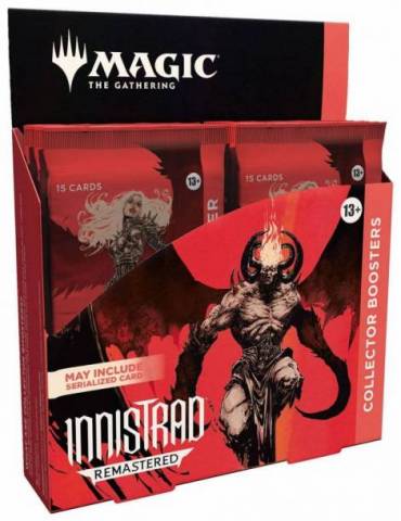 Collector Booster Display (12 sobres) Innistrad Remastered Inglés - Magic The Gathering