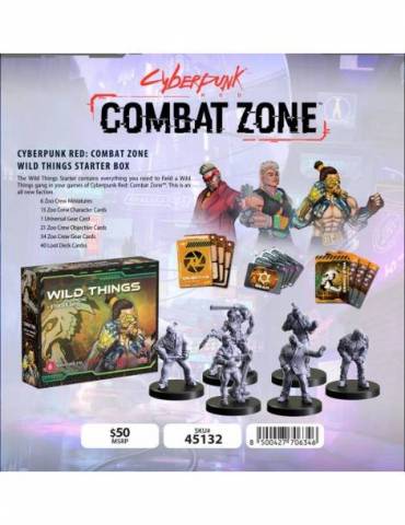 Cyberpunk Red Combat Zone Wild Things Starter