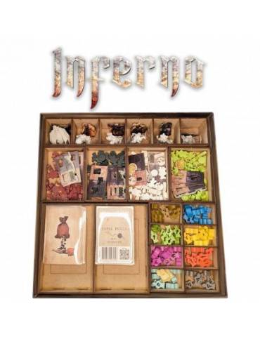 Inserto Compatible Con Inferno (base + Mini Exp. Papal Bulls + Set De Miniaturas)