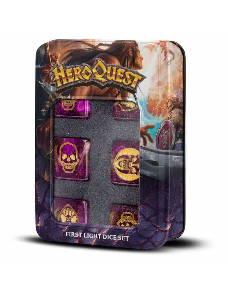 HeroQuest: First Light - Set de dados de 6 caras (6)