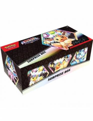 Pokémon TCG Scarlet & Violet 8.5 Prismatic Evolutions Surprise Box *Edición Inglés*