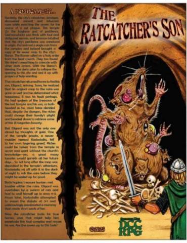 The Ratcatcher’s Son - Cover Story GM Screen