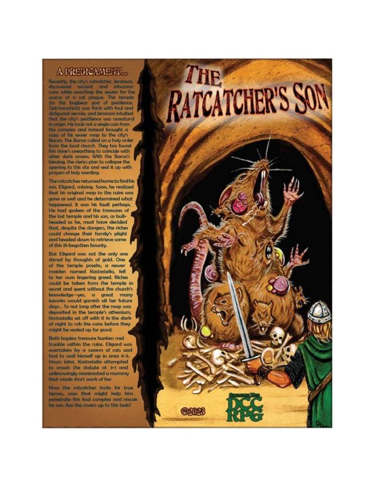 The Ratcatcher’s Son - Cover Story GM Screen