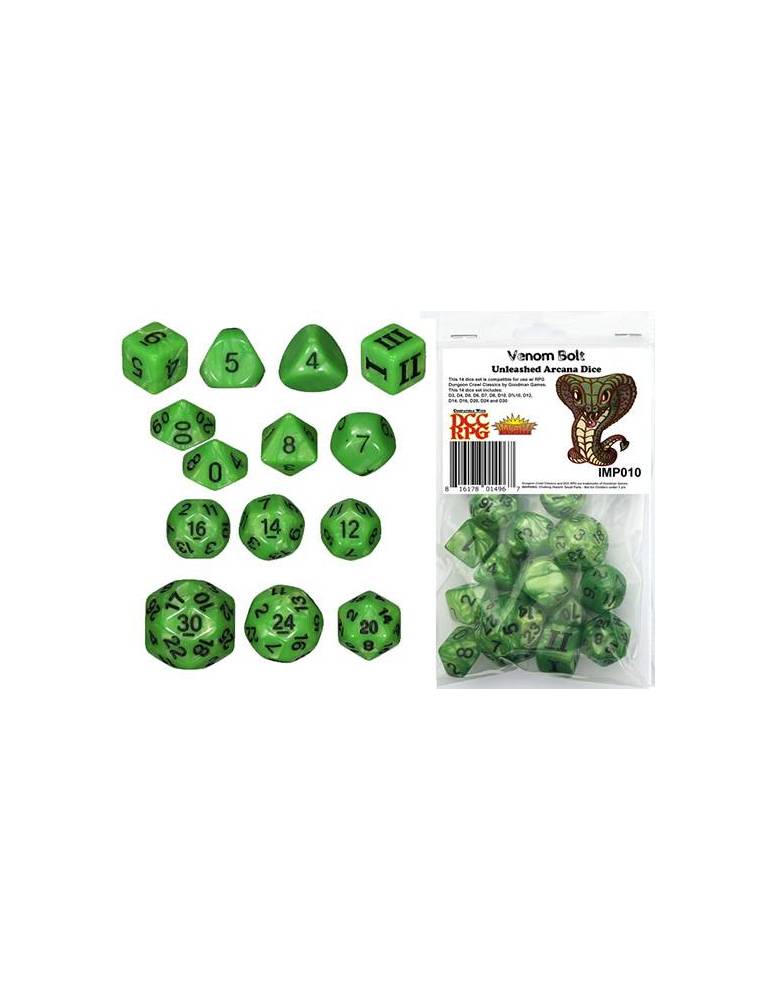 DCC Venom Bolt Dice Set (14)