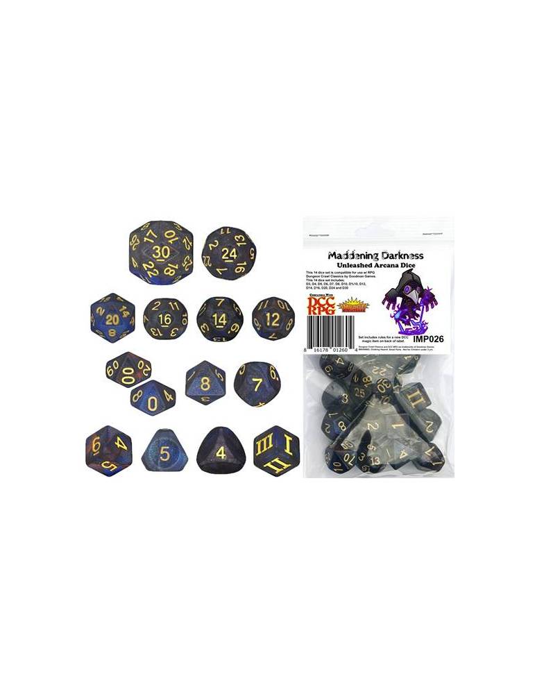 DCC Maddening Darkness Dice Set (14)