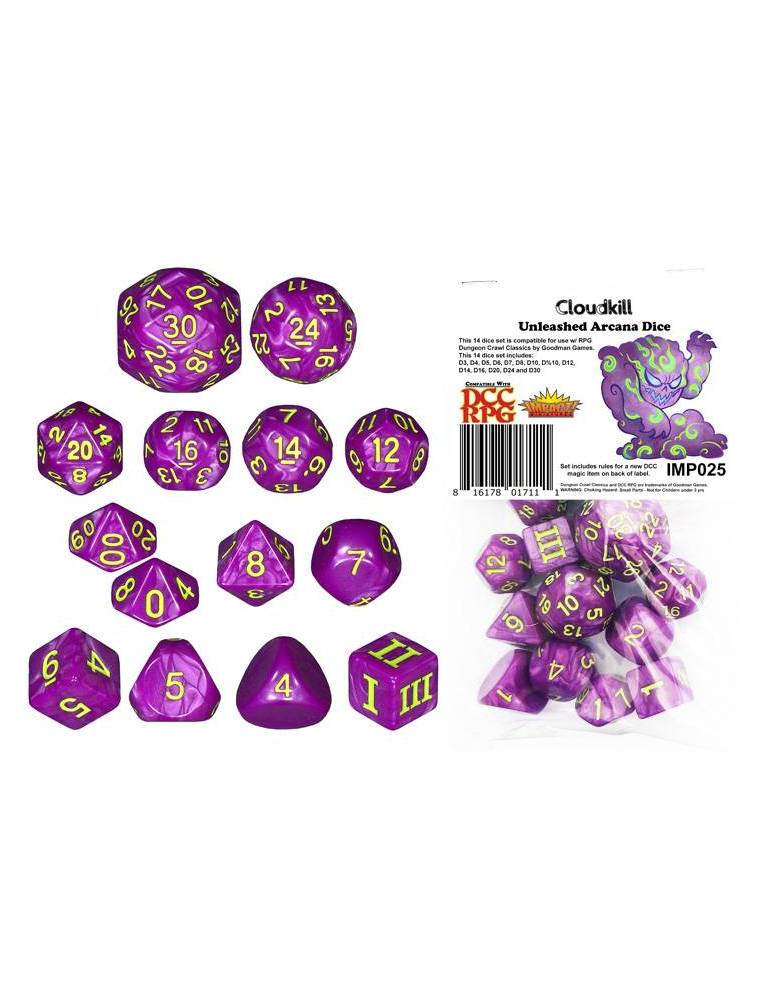 DCC Cloudkill Dice Set (14)