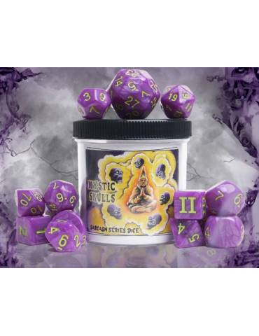 DCC Sarcasm Series Dice Mystic Skulls (14)