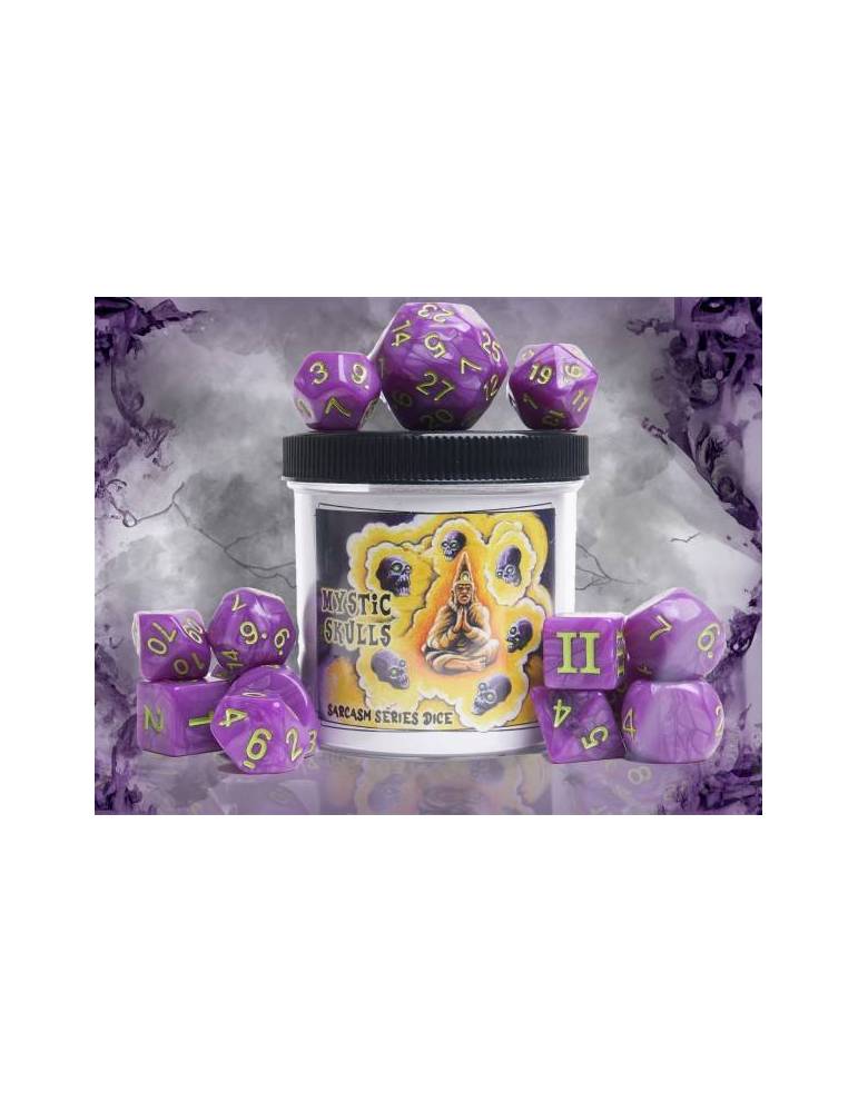 DCC Sarcasm Series Dice Mystic Skulls (14)