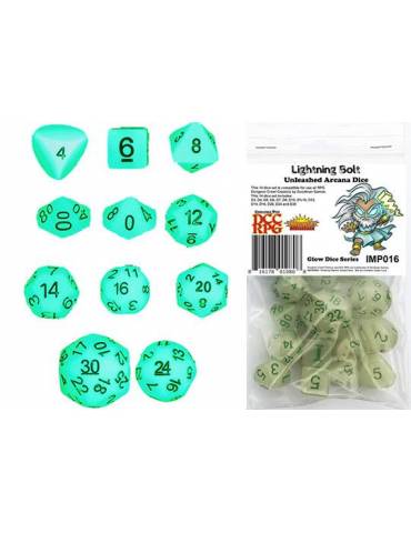 DCC Lightning Bolt Dice Set (14)