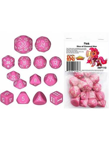 DCC Dice of Unusual Size Pink (14)