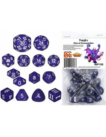 DCC Dice of Unusual Size Purple (14)