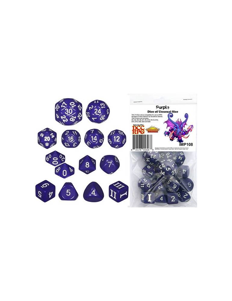 DCC Dice of Unusual Size Purple (14)