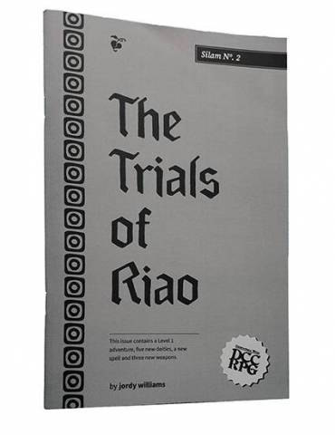 DCC Silam No. 2 The Trials of Riao