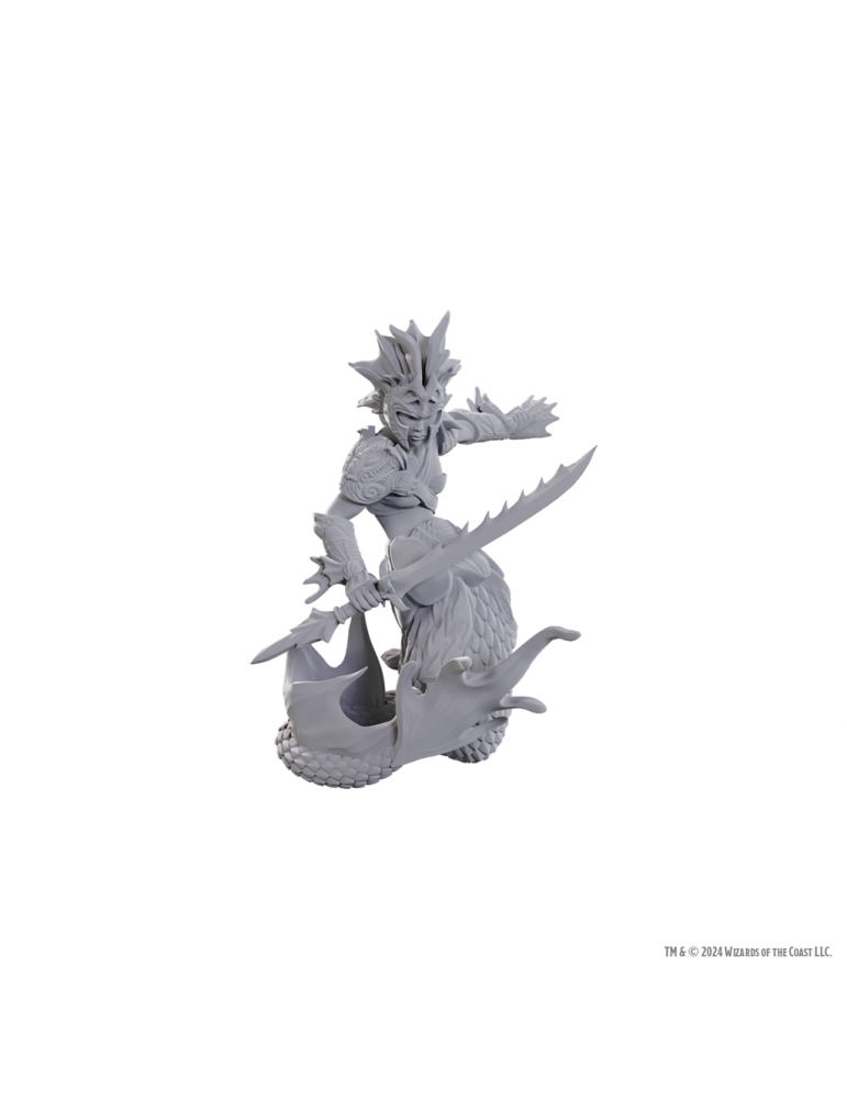 D&D Nolzurs Marvelous Minis W25 Merfolk Scout MOQ2