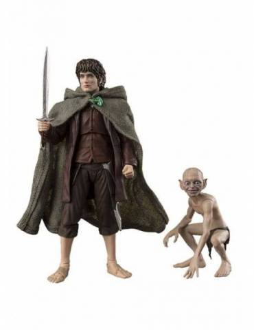 El Señor de los Anillos Figuras S.H. Figuarts Frodo Baggins & Gollum