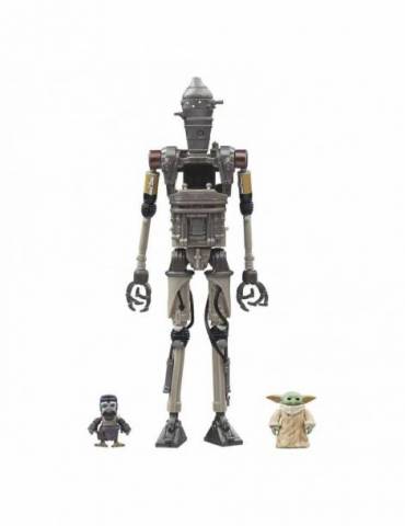 Pack de 3 figuras Star Wars: The Mandalorian Vintage Collection IG-12