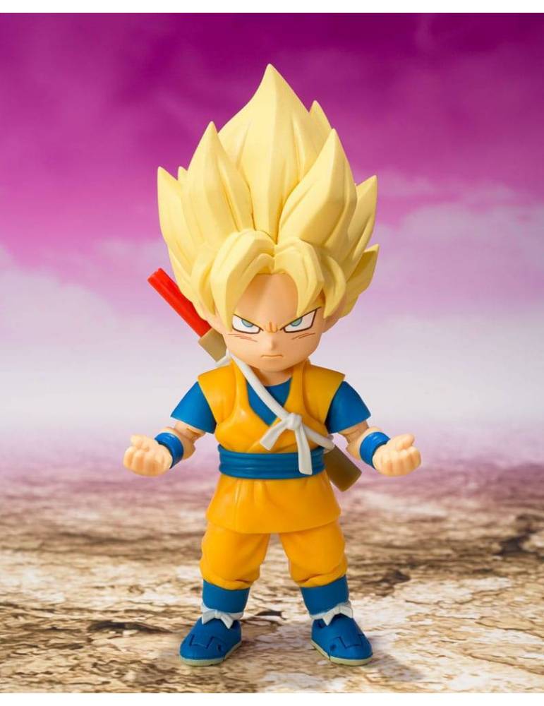 Figura Dragon Ball S.H.Figuarts Super Saiyan Son Goku (mini) Daima 8 cm