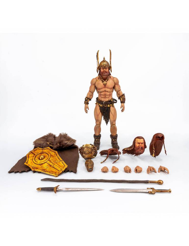 Norseman Action Fig. 18 Cm Frazetta Icon Collectibles 1/12 Scale