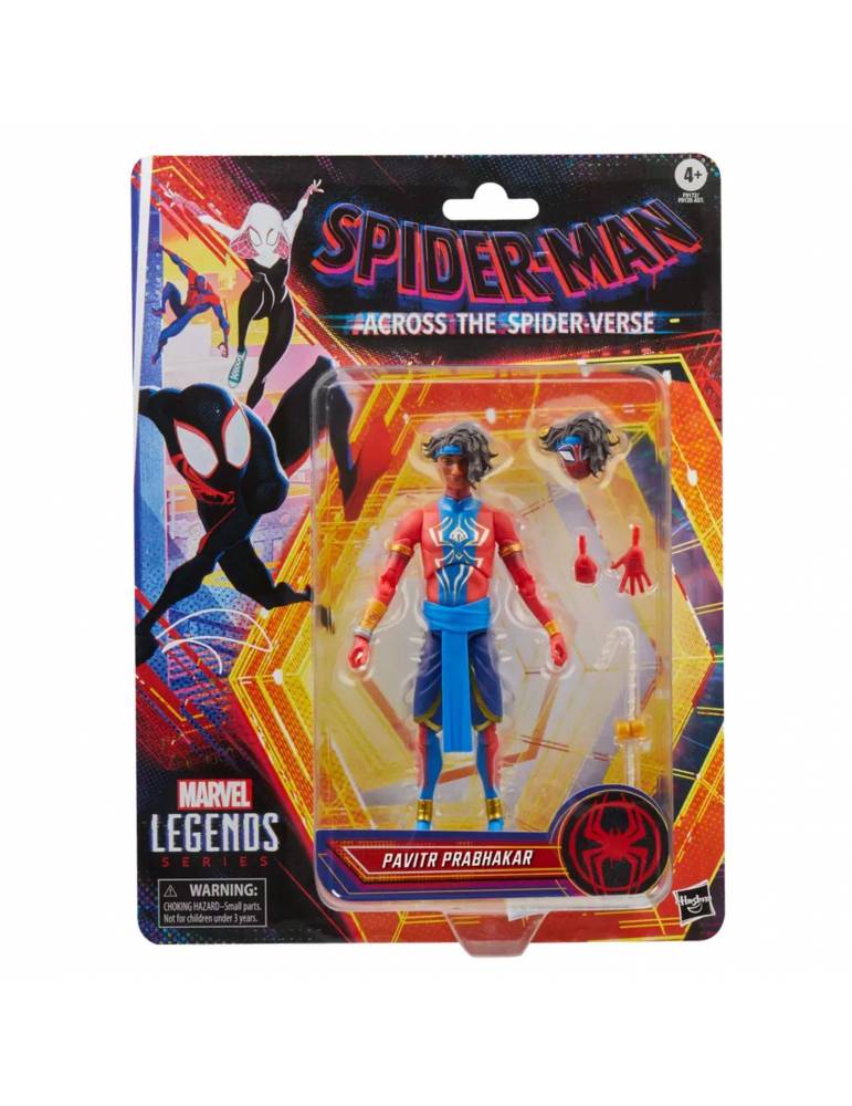 Pavitr Prabhakar Fig Cm Spider-man Across The Spider-verse Marvel Legends Series