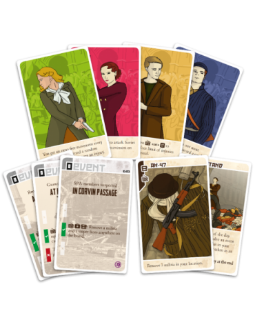 Days of Ire: Budapest 1956 – Kickstarter Promo Cards