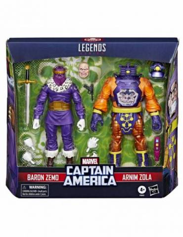 Baron Zemo & Arnim Zola Set 2 Fig. 15 Cm Captain America Marvel Legends Series