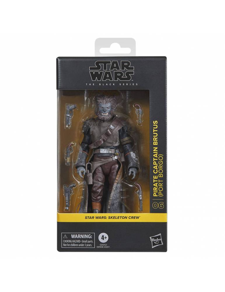 Figura Star Wars: Skeleton Crew The Black Series Pirate Captain Brutus (port Borgo) 15 cm