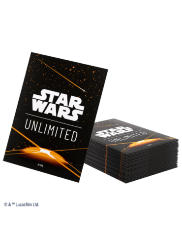 SW: Unlimited Art Sleeves Card Back Orange