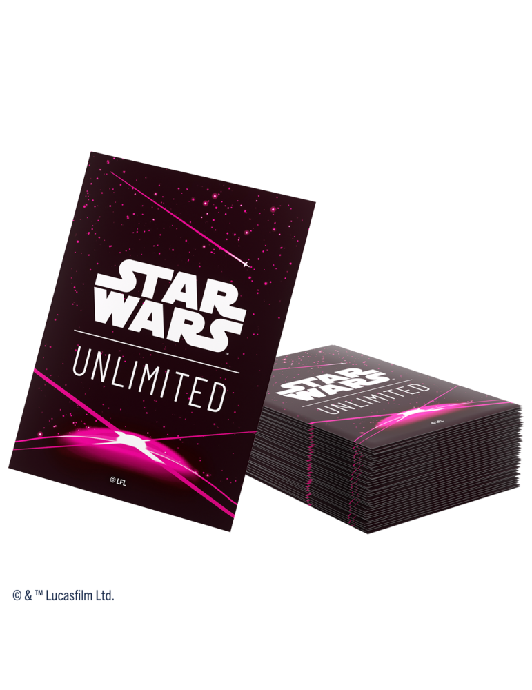 SW: Unlimited Art Sleeves Card Back Magenta