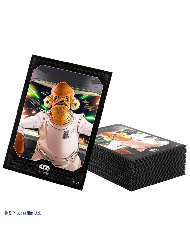 SW: Unlimited Art Sleeves Admiral Ackbar