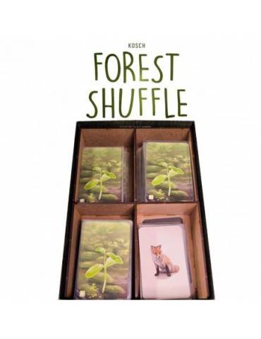 Inserto Compatible con FOREST SHUFFLE (Base + Exp. Cumbres Alpina + Exp. Linde del Bosque)