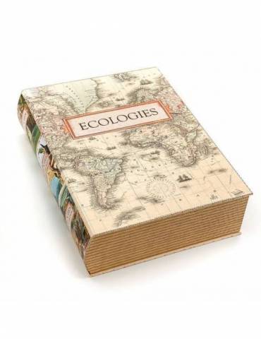 Ecologies: Faux Book Box Card Organizer