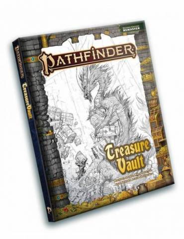 Pathfinder Treasure Vault Remaster Sketch Cover