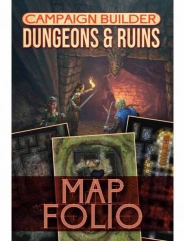 Campaign Builder: Dungeons & Ruins Map Folio