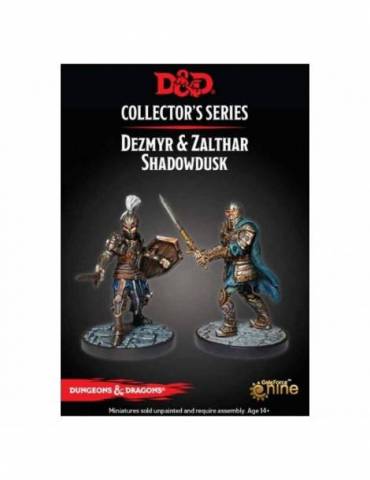 Dungeons & Dragons: Collectors Series Miniatures - Miniaturas sin pintar Dezmyr & Zalthar