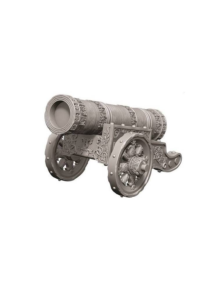 WizKids Deep Cuts Unpainted Miniatures W9: Large Cannon