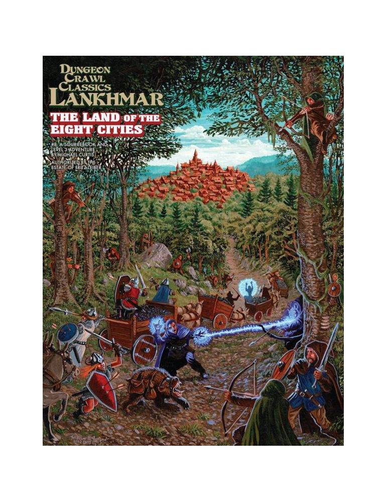 Dungeon Crawl Classics Lankhmar 8: The Land of Eight Cities (Inglés)