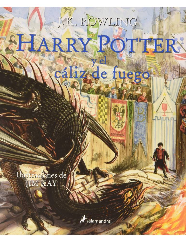 Harry Potter y el Cáliz de Fuego (HP4) Edición Ilustrada