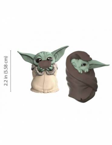 Pack Star Wars Mandalorian Baby Yoda Sopa + Manta The Bounty Collection 5