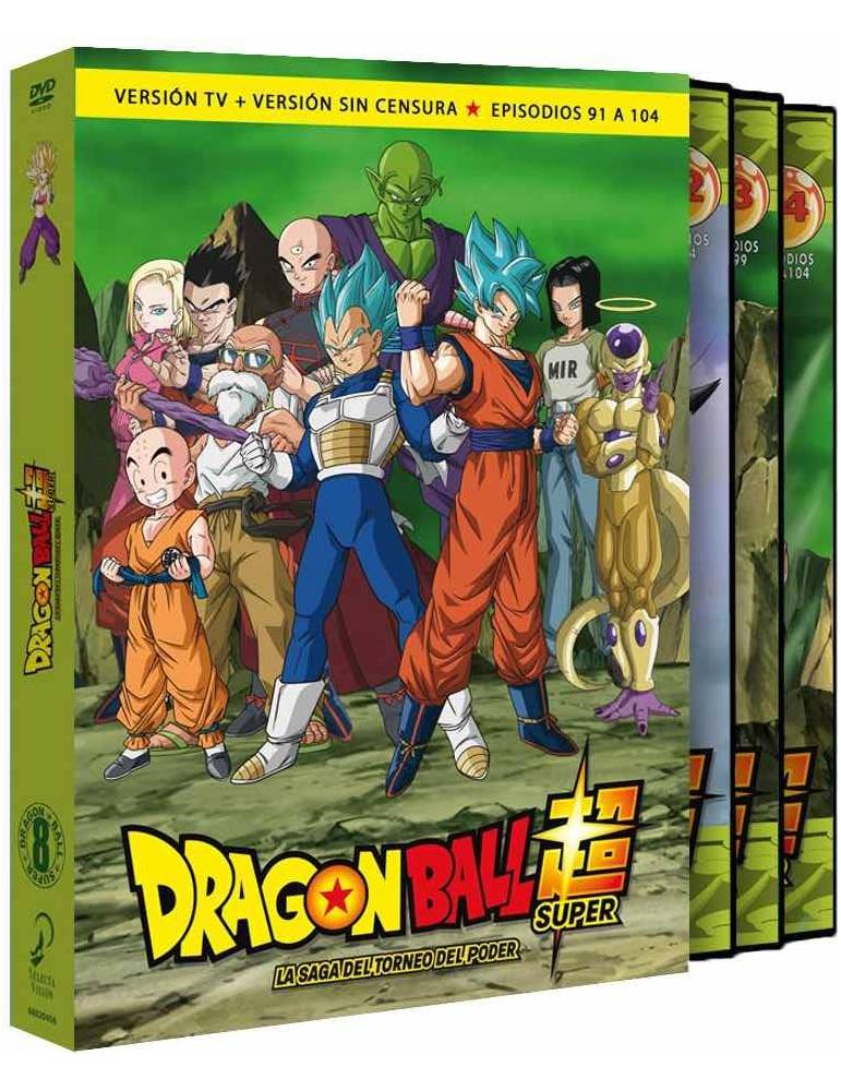 Dragon Ball Super Box 8: La Saga del Torneo del Poder (DVD)