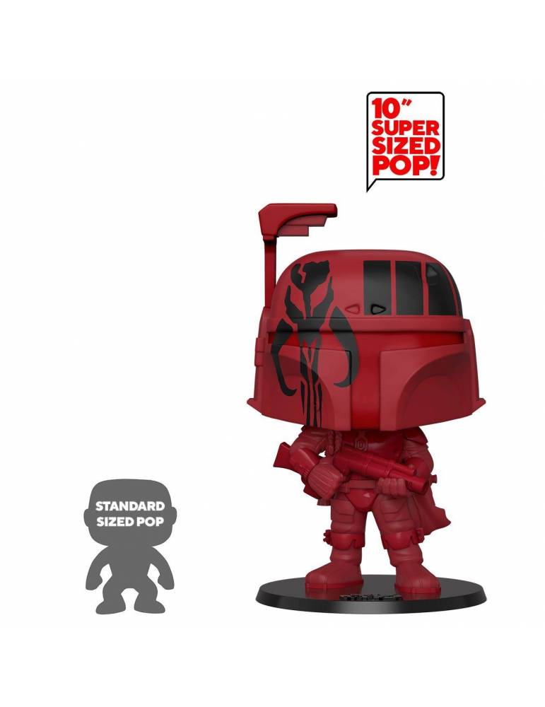 Figura POP! Star Wars Super Sized: Boba Fett (Red) 25 cm