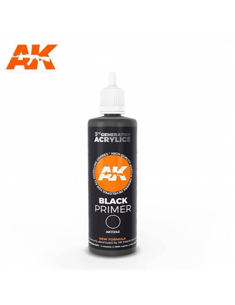 Black Primer AK 100 ml