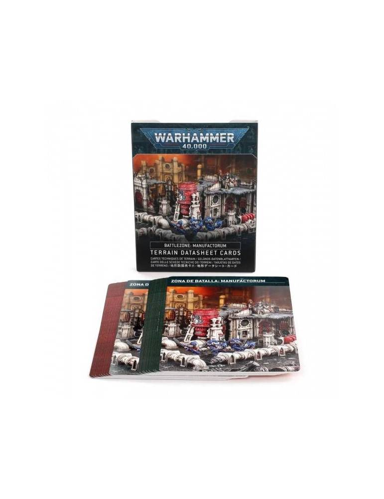 Battlezone: Manufactorum - Terrain Datasheet Cards (Inglés)