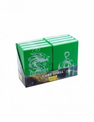 Caja de Mazo Dragon Shield Cube Shells: Green Display