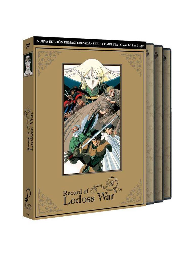 Record of Lodoss War Serie Completa (DVD)