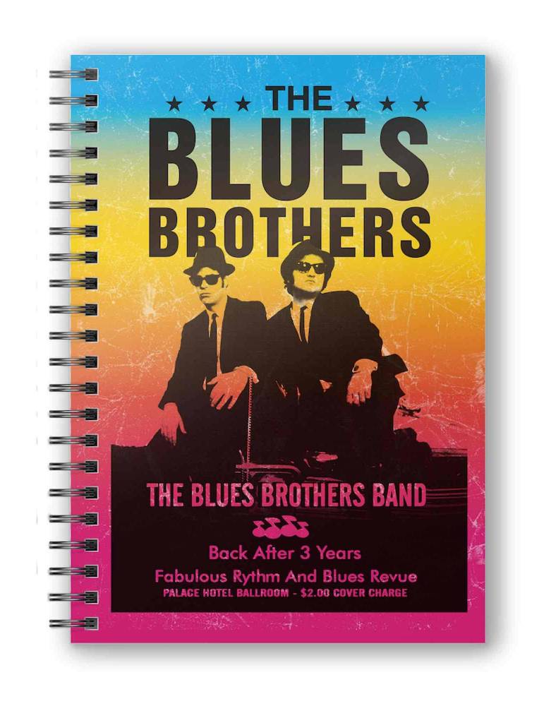 Libreta Espiral The Blues Brothers: Band