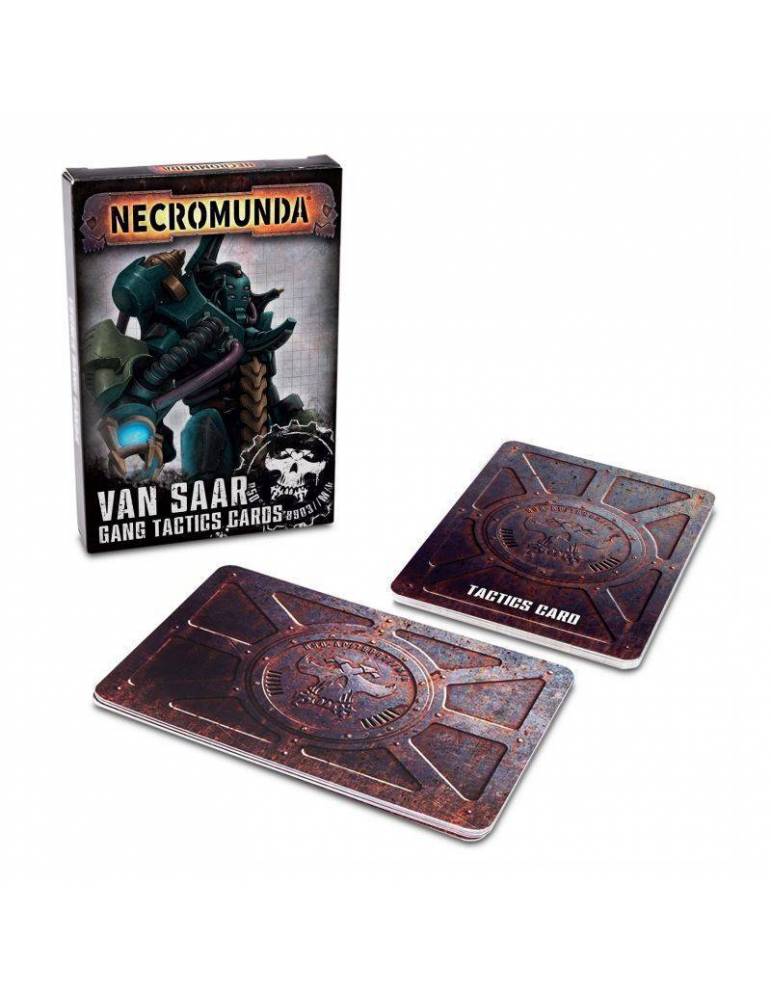 Necromunda: Van Saar Gang Tactics Cards (Second Edition) (Inglés)