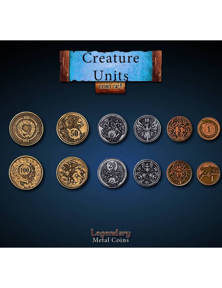 Creature Unit Set (24 Coins)