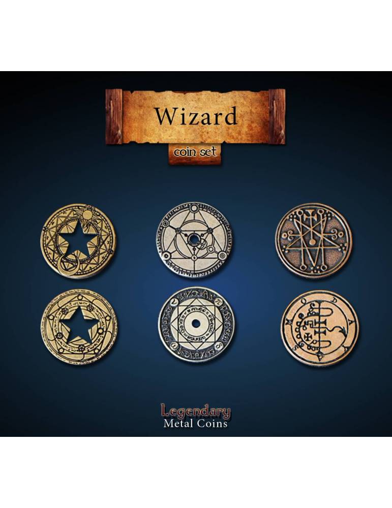 Wizard Coin Set (24 Coins)