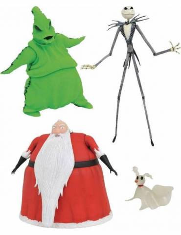 Set de 3 Fig uras Nightmare Before Christmas Lighted Action Figure 2020