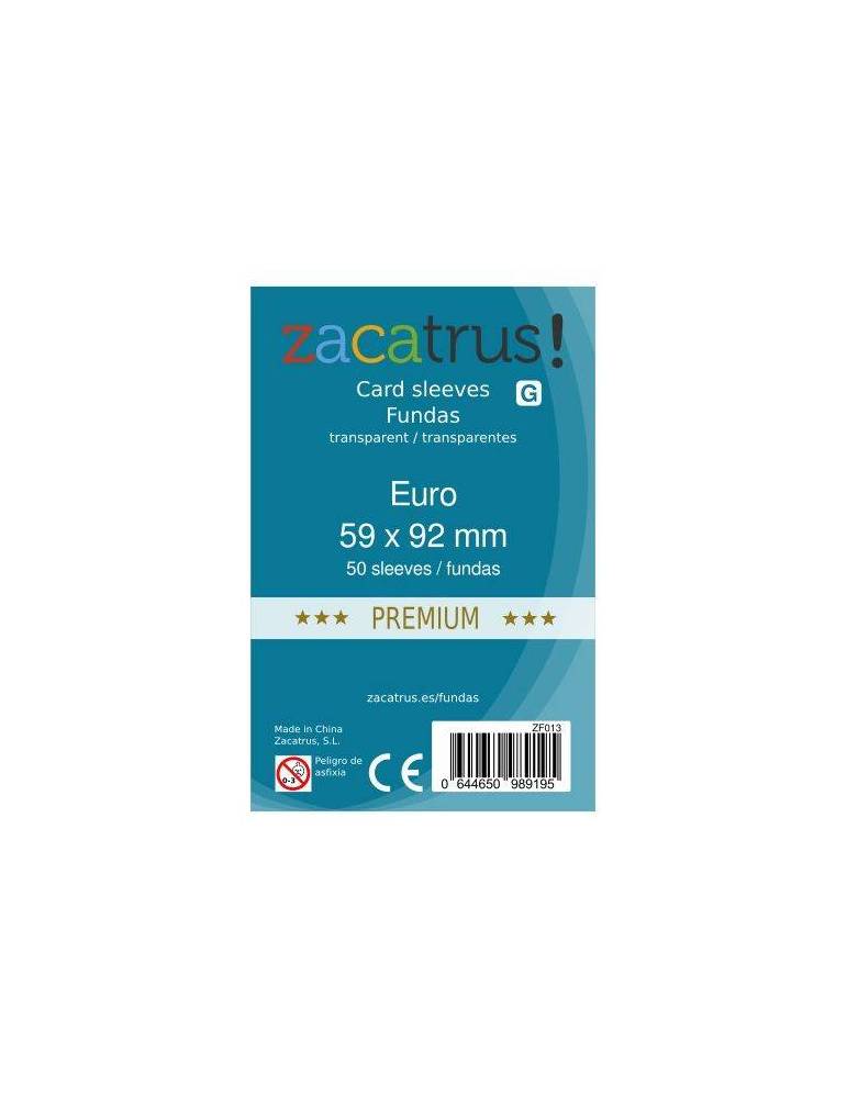 Fundas Zacatrus Euro Premium (59 mm X 92 mm) (50 uds)